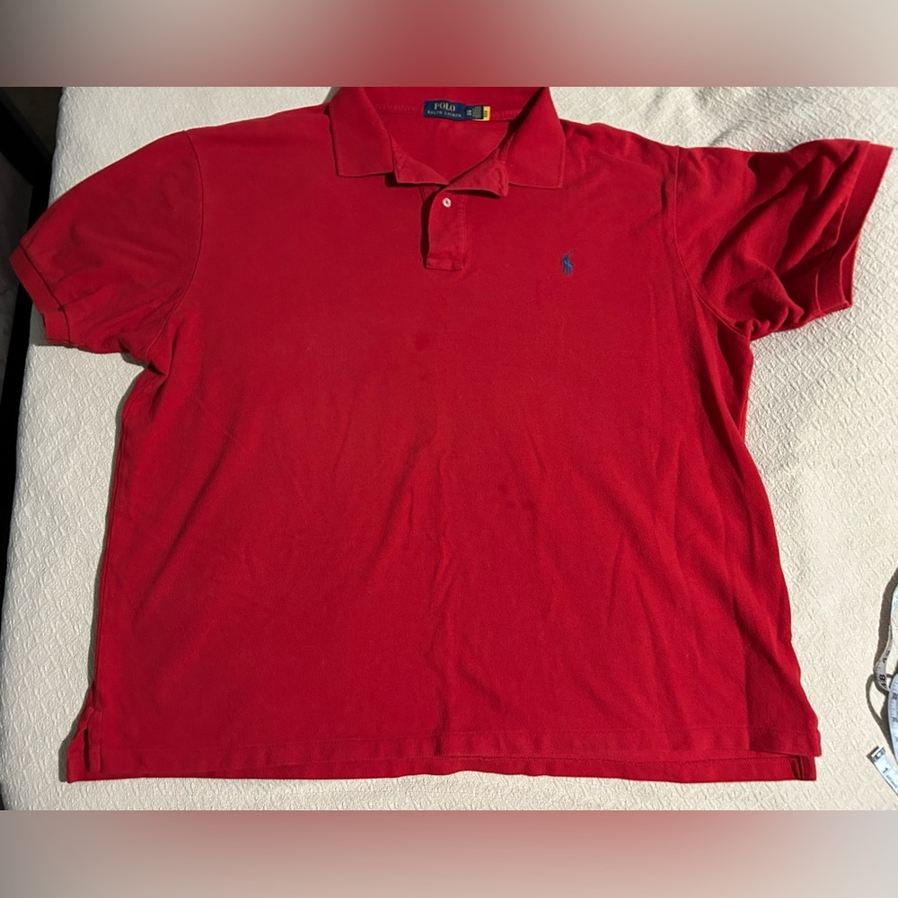 Polo by Ralph Lauren Men's Vibrant Red Polo Shirt